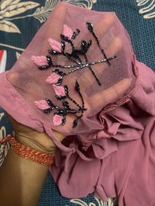 Chic Bell Sleeve Embellished Top