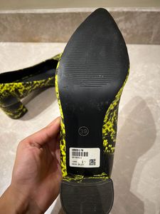 Animal Print Kitten Heels