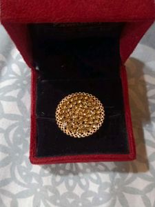 Stunning Round Statement Ring