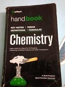 Arihant Handbook Chemistry