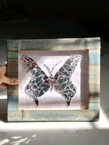 Butterfly Mosaic Wall Art