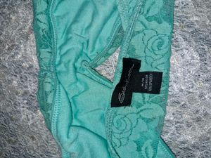 Teal Lace Twist Bandeau