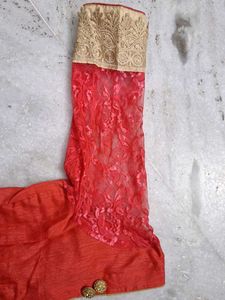Beautiful Saree with Intricate Embroidery