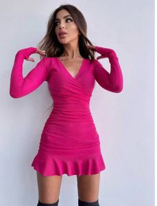 Pink Bodycon Mini Dress S-Size