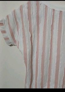 Striped Panel top