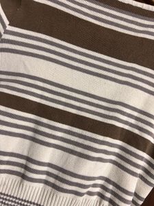 Striped Crop Top 🤎