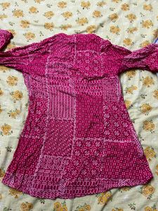 Bandhani Print short Kruti
