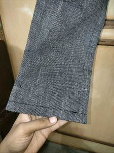 Men's Grey Casual Trousers | 30 in Waist