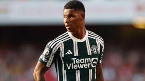 Man Utd Rashford 2023 away football jersey