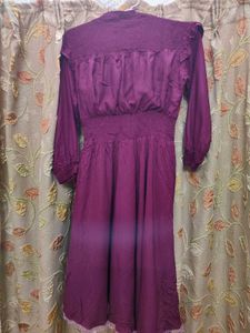 Elegant Purple Maxi Dress