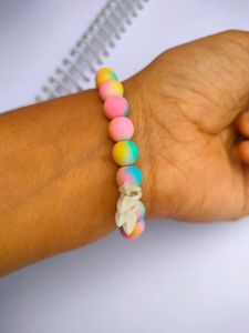 Rainbow Crystal Beads Bracelet