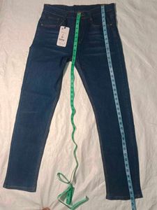 Dark Blue Denim Jeans