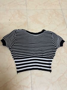 V Neck Crop Top
