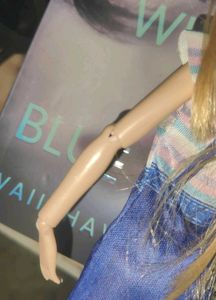 Doll in Denim Outfit