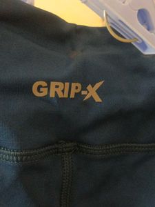 Blue silky smooth gym track pant