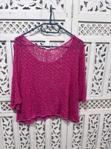 💝Women's Pink Knit Top C