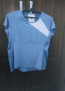 Light Blue Athletic T-Shirt