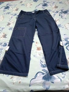 New Dark Blue Cargo Pant