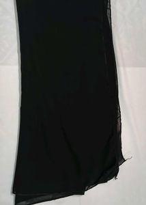 Classic Black Dupatta soft and silk
