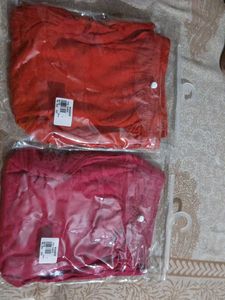 Red & pink Leggings (2 Pcs)