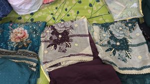 Elegant Emerald Green Kurta Set with Dupatta