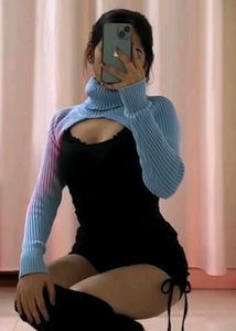 Turtleneck Arm Warmer/Shrug Pullover