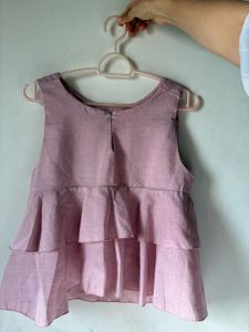 Chic Pink Sleeveless Top