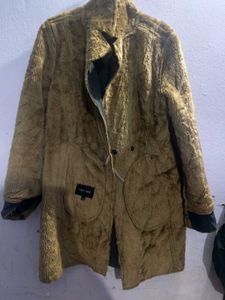 Peacoat Faux Fur Lined Winter coat