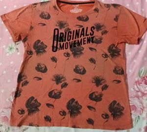 Men's Graphic Print T-Shirt (M Size)