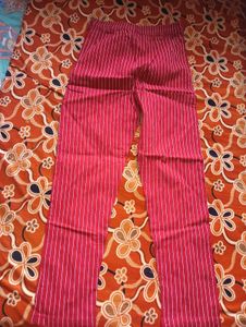 Comfortable Grey Palazzos with Striped Pants combo