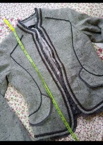 Grey Korean Made Coat