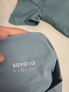 Price Drop Blue Leggings Savana &amp; Top