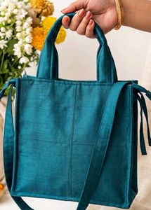 Chic Teal Tote Bag
