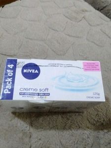 Nivea Creme Soft Soap - Pack of 4
