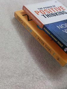 Books Bundle: Zero to One &amp; Positive Thinking