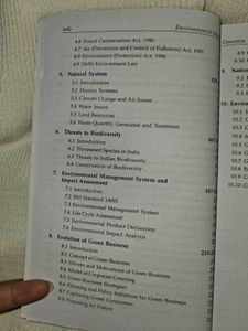 B.A political 3rd semester Environmental science