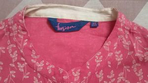 Pink Printed Kurta 💗