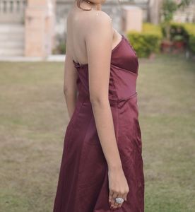 Elegant Strapless Gown