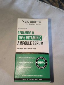 Dr. Sheth's Ceramide & 15% Vitamin C Serum