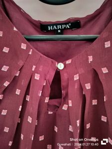 Maroon Top