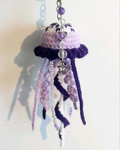 Handmade Crochet Bag keychain.💓