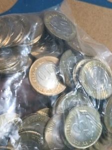 10 Rs Raindrop coin