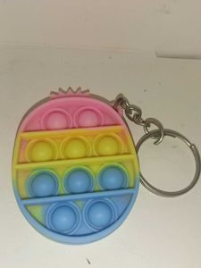 Rainbow Pop It Keychain Fidget Toy