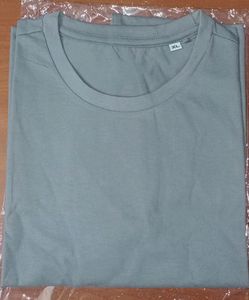 💥New Men's Premium Solid Cotton Grey T-shirt