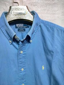 Polo Ralph Lauren Blue Button-Up Shirt