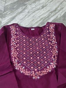 Embroidered Kurta