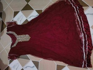 Maroon 🤎🤎 Frock Suit .....