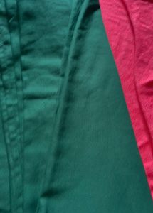Elegant Emerald Green Saree
