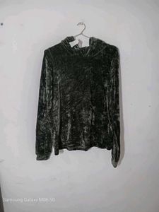 Crushed Velvet Hoodie