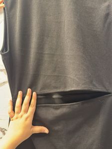 Chic Black Cut-Out Mini Dress